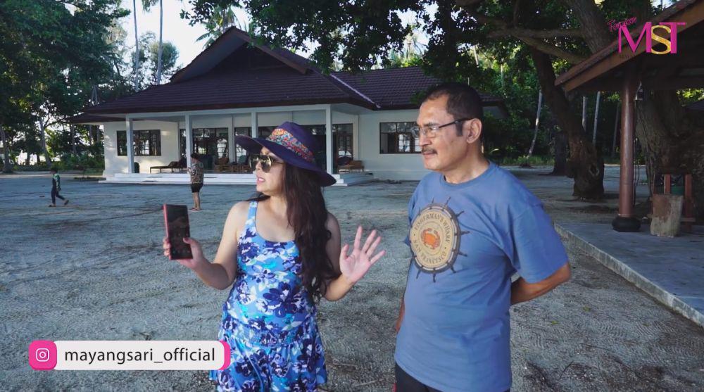vila di pulau pribadi Mayangsari (YouTube.com/MAYANGSARI CHANNEL)