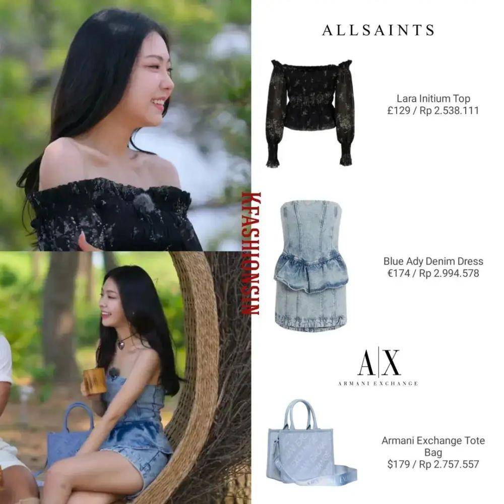 Harga outfit Cho Min Ji (Instagram.com/kfashionsin)