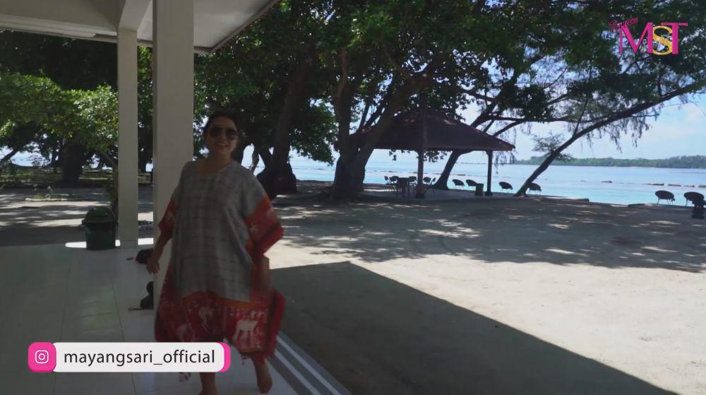 vila di pulau pribadi Mayangsari (YouTube.com/MAYANGSARI CHANNEL)