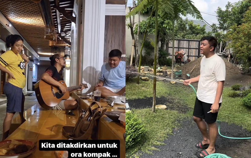 potret Denny Caknan bertamu ke rumah Soimah (Instagram.com/boedhiepram | Instagram.com/showimah)
