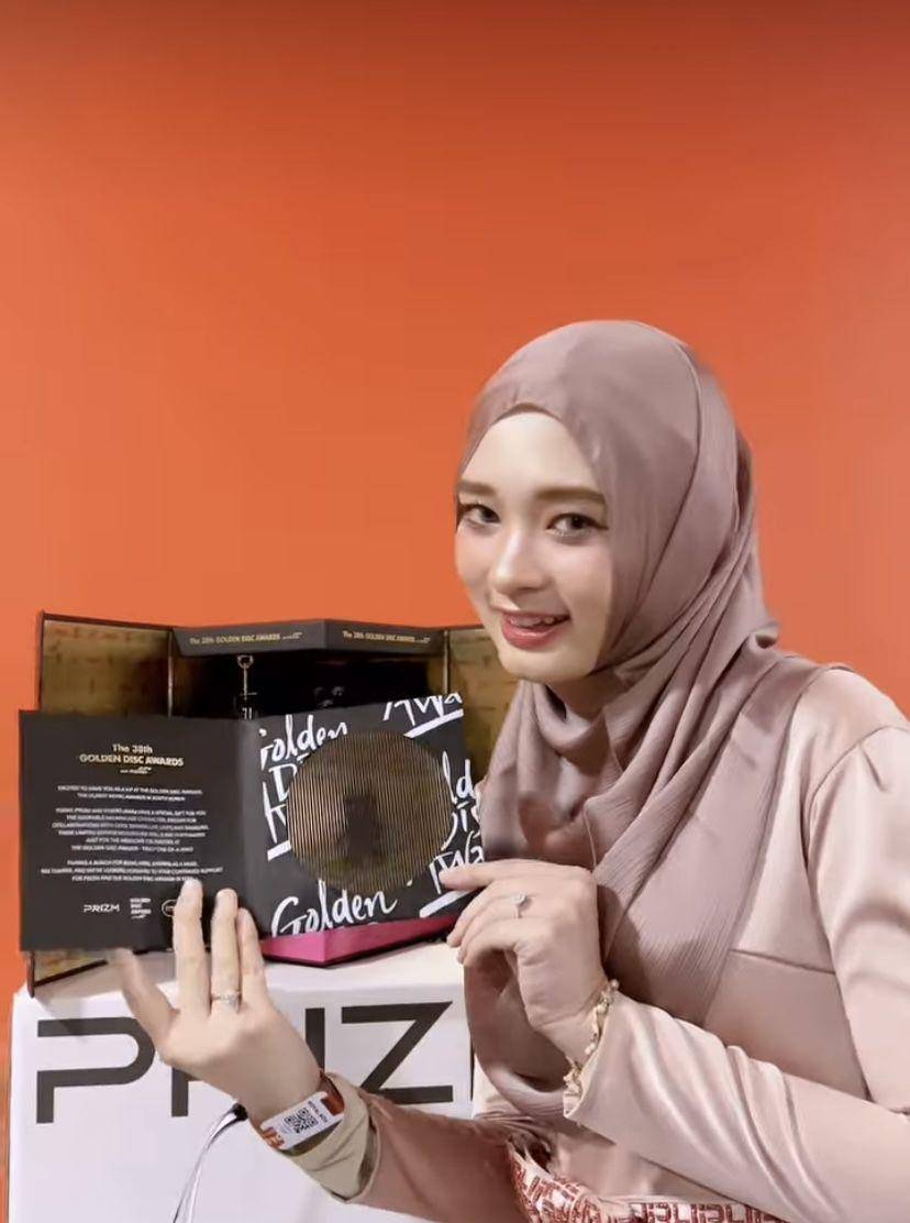 potret Inara Rusli nonton Golden Disc Awards 2024 (instagram.com/mommy_starla)
