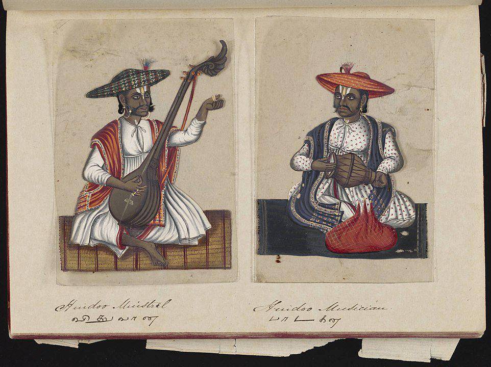 ilustrasi terciptanya kasta di india (Wikimedia/Yale University)