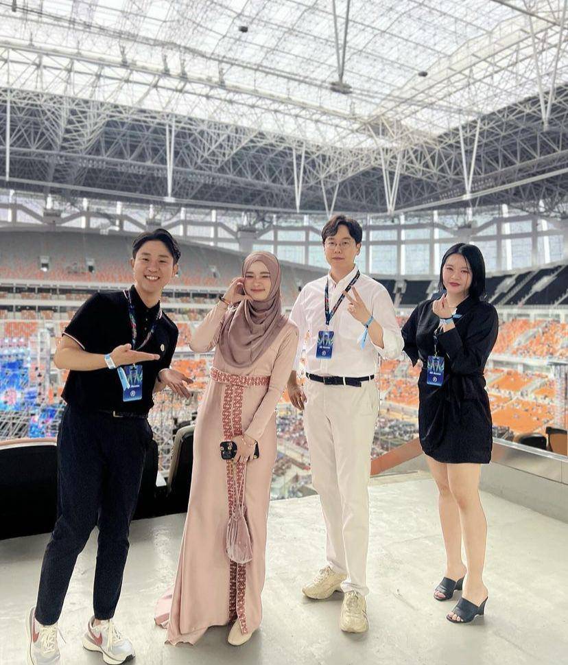 potret Inara Rusli nonton Golden Disc Awards 2024 (instagram.com/mommy_starla)