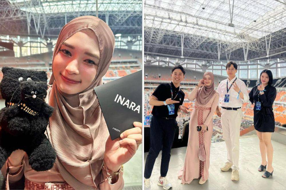 potret Inara Rusli nonton Golden Disc Awards 2024 (instagram.com/mommy_starla)