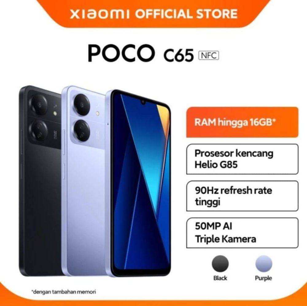 POCO C65 (tokopedia.com/Xiaomi Official Store)