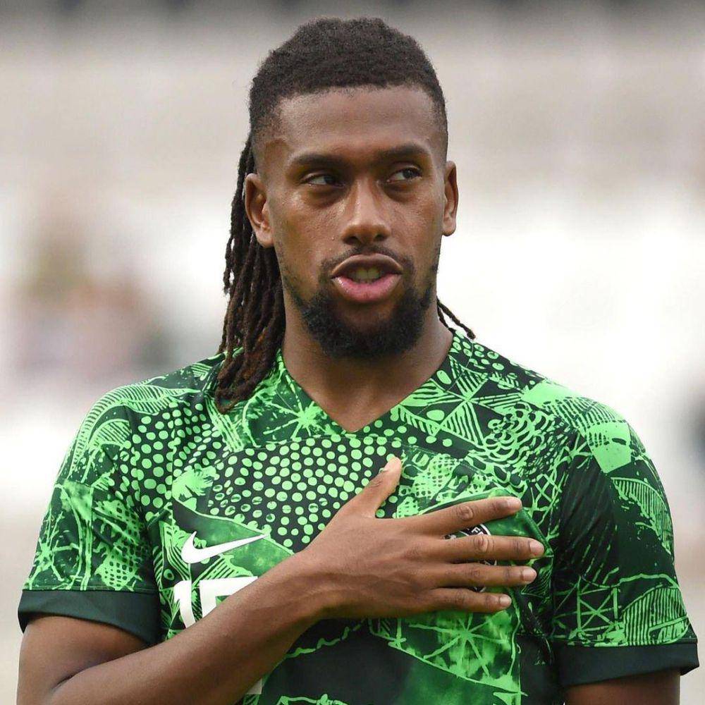 Alex Iwobi berseragam Timnas Nigeria (instagram.com/ng_supereagles)
