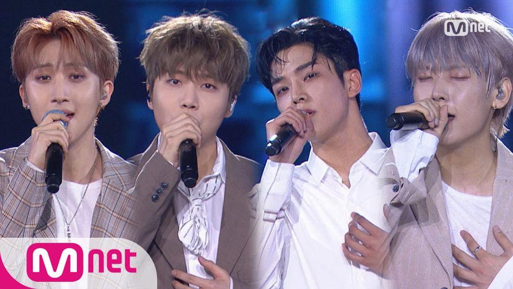 Hui, Jinho, Rowoon, dan Inseong (youtube.com/Mnet K-POP)