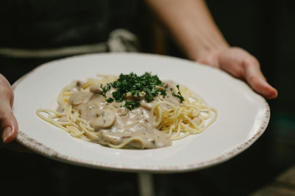 Resep Creamy Spaghetti Mushroom, Bahannya Gampang Dicari, Loh!