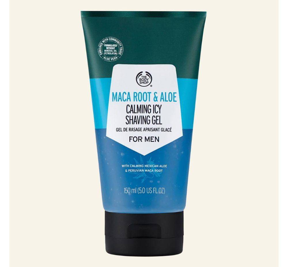 Ilustrasi gel cukur (www.thebodyshop.co.za)