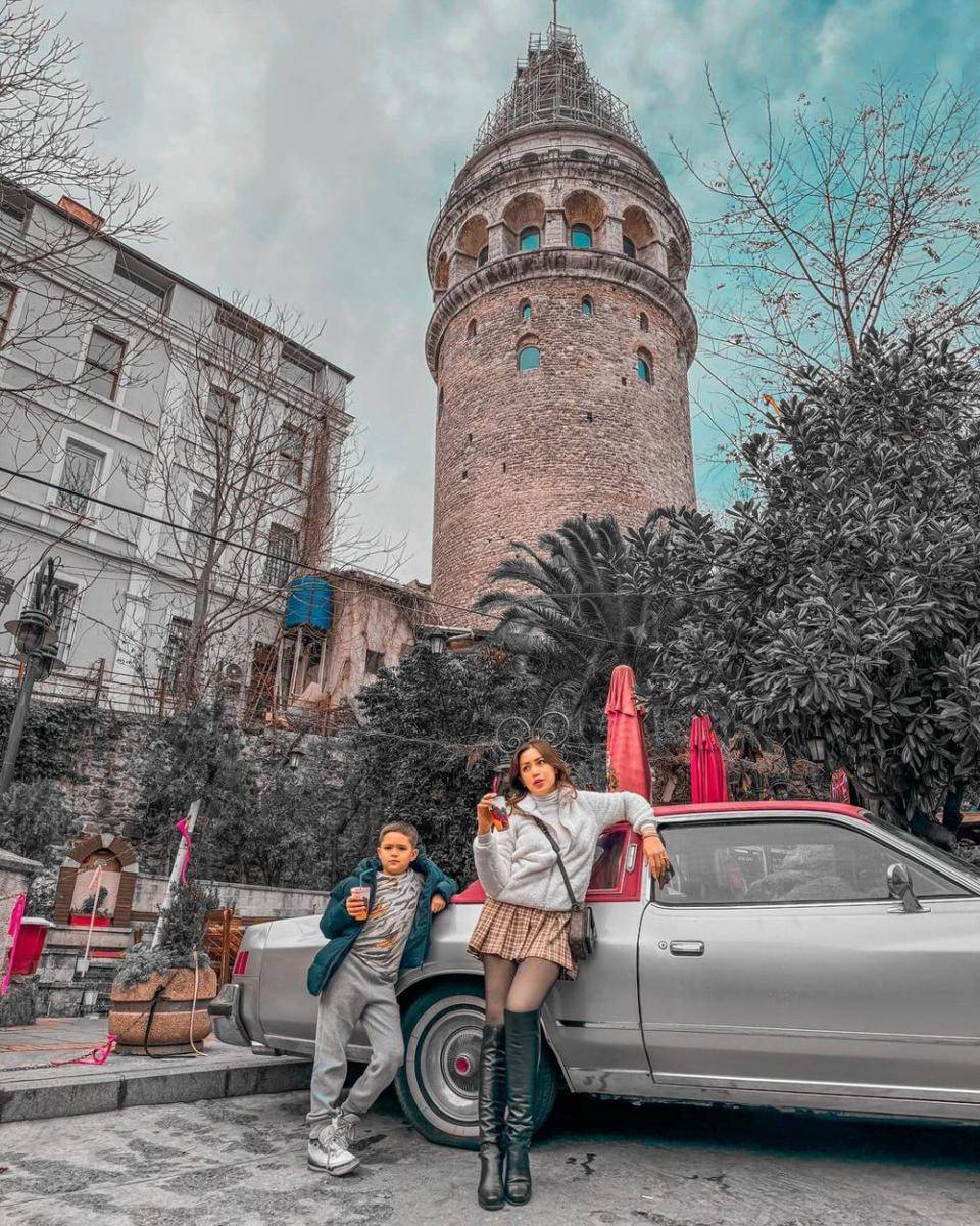 Jessica Iskandar dan keluarga liburan di Turki. (instagram.com/inijedar)