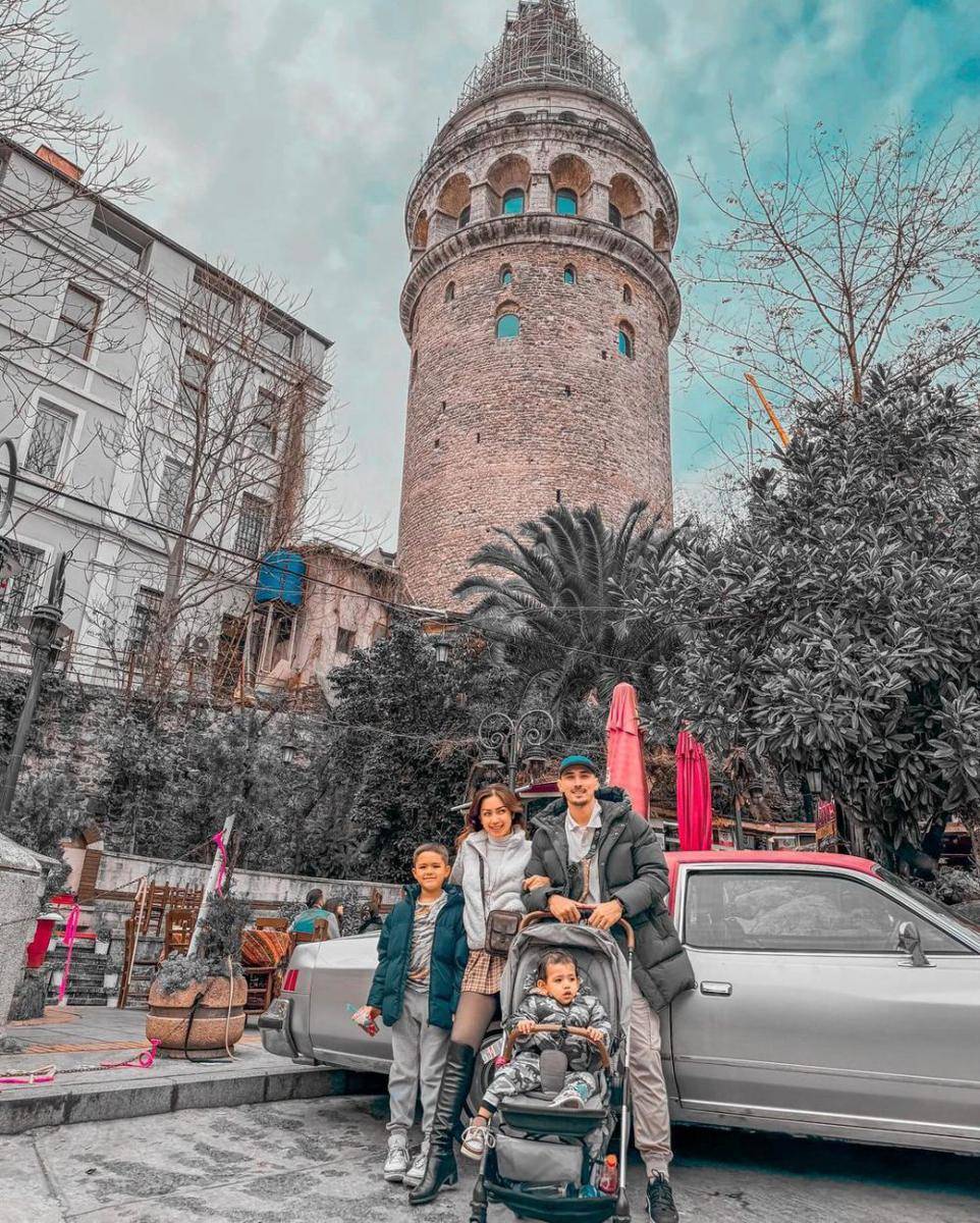 Jessica Iskandar dan keluarga liburan di Turki. (instagram.com/inijedar)