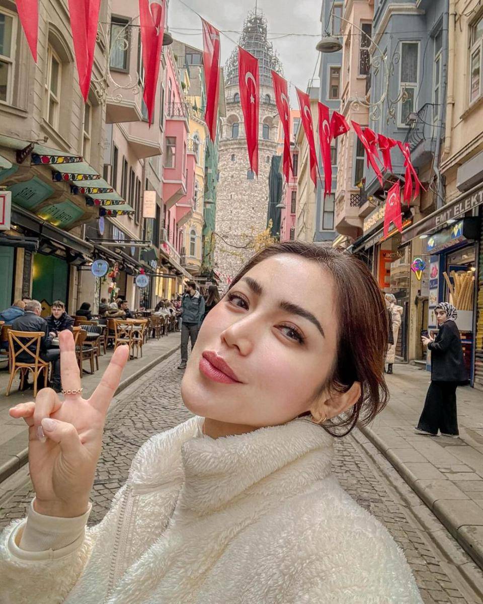 Jessica Iskandar dan keluarga liburan di Turki. (instagram.com/inijedar)