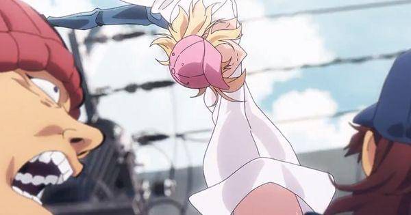 Cha Hae-In merebut tas dari para penjambret ( Dok. A-1 Pictures / Solo Leveling )