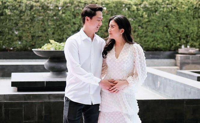 Valencia Tanoe melahirkan (Instagram.com/valenciatanoe)