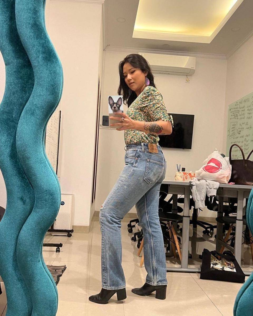 OOTD Danilla Riyadi. (instagram.com/danillariyadi)