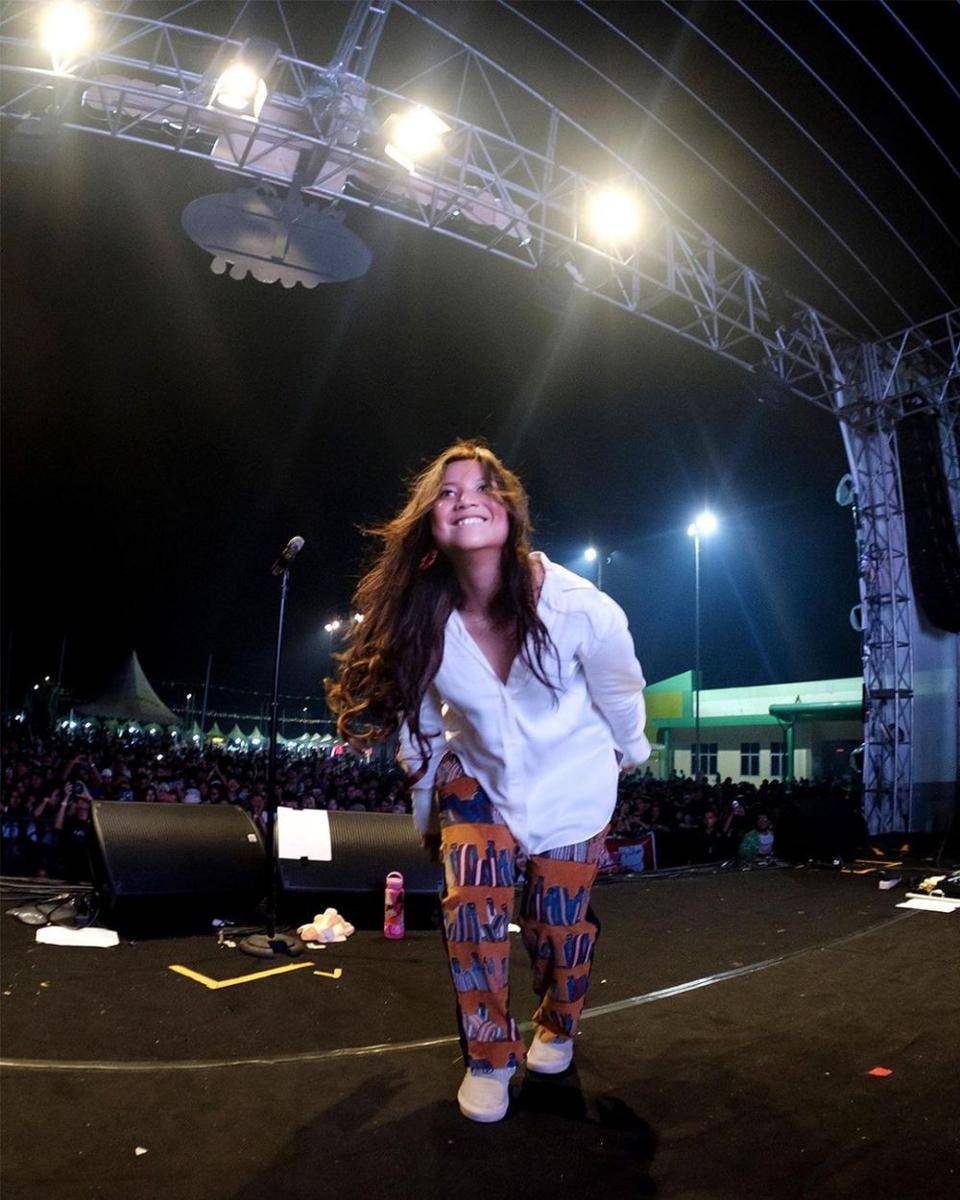 OOTD Danilla Riyadi. (instagram.com/danillariyadi)