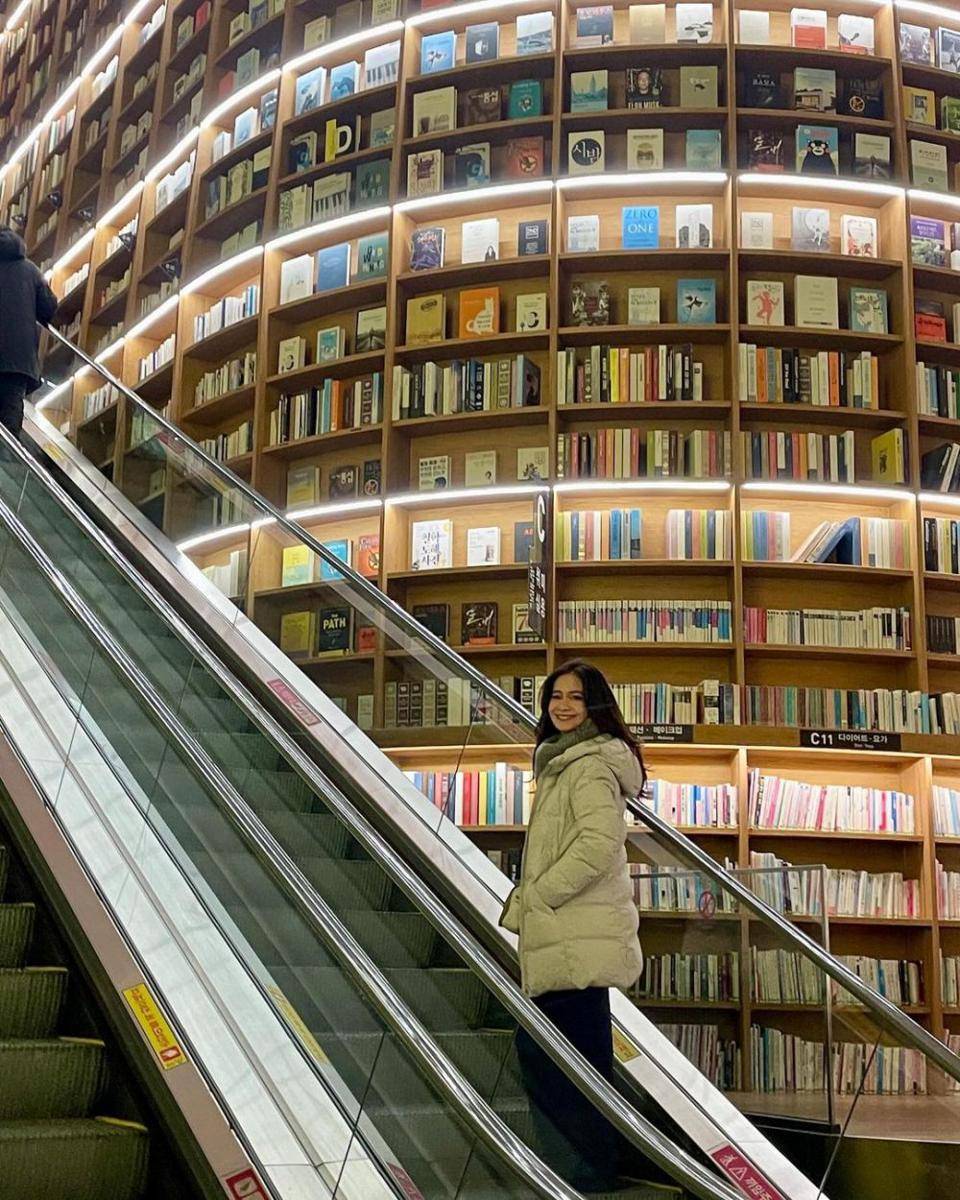 potret Ersa Mayori dan keluarga liburan di Gangnam, Seoul (instagram.com/ersamayori)
