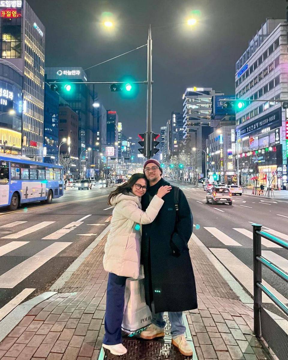 potret Ersa Mayori dan keluarga liburan di Gangnam, Seoul (instagram.com/ersamayori)