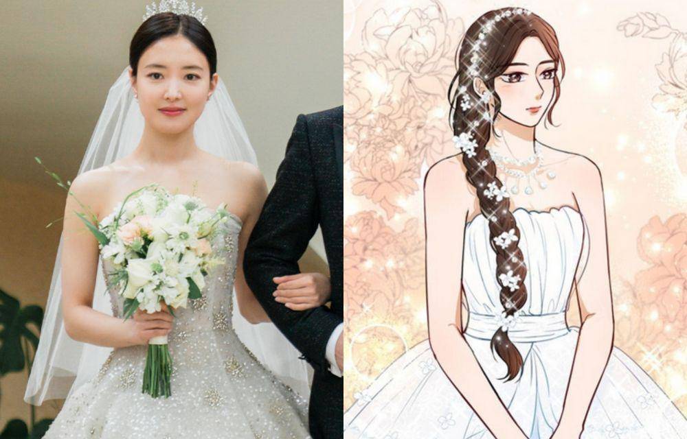 Karakter The Story of Park's Marriage Contract di drama vs webtoon (dok. Webtoon/Lady Virtue's Contract Marriage | Instagram.com/mbcdrama_now