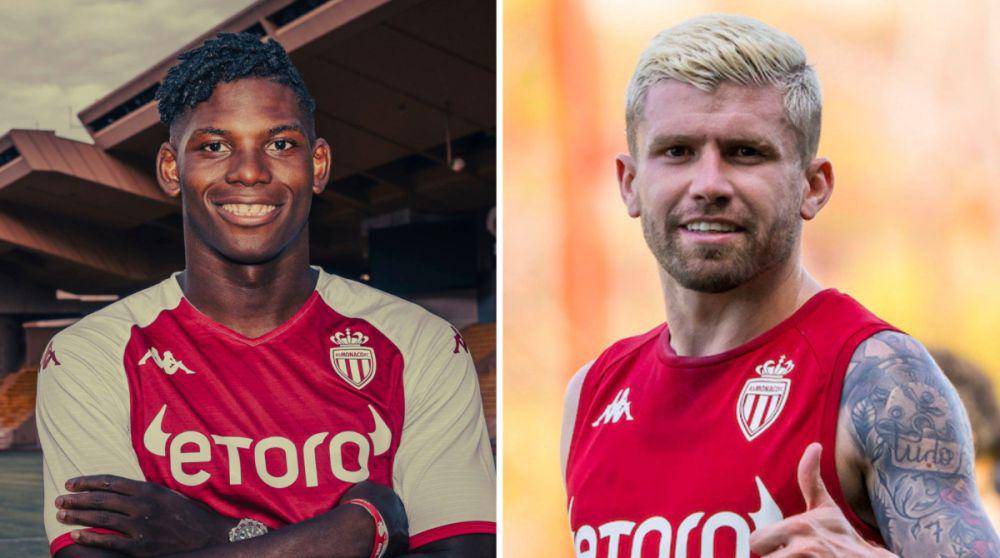 Breel Embolo (kiri) dan Caio Henrique (kanan) (asmonaco.com)