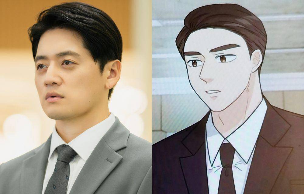 Karakter The Story of Park's Marriage Contract di drama vs webtoon (dok. Webtoon/Lady Virtue's Contract Marriage | Instagram.com/mbcdrama_now