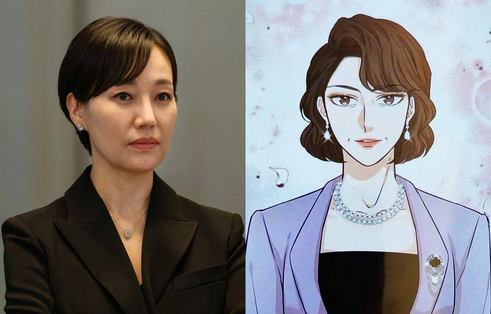 Karakter The Story of Park's Marriage Contract di drama vs webtoon (dok. Webtoon/Lady Virtue's Contract Marriage | Instagram.com/mbcdrama_now
