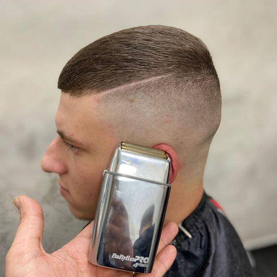 Model rambut cepak hairline buzz cut (pinterest.com)