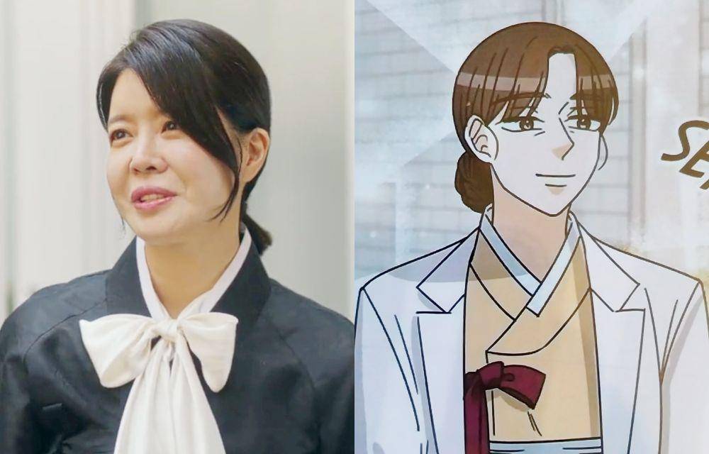 Karakter The Story of Park's Marriage Contract di drama vs webtoon (dok. Webtoon/Lady Virtue's Contract Marriage | Instagram.com/mbcdrama_now