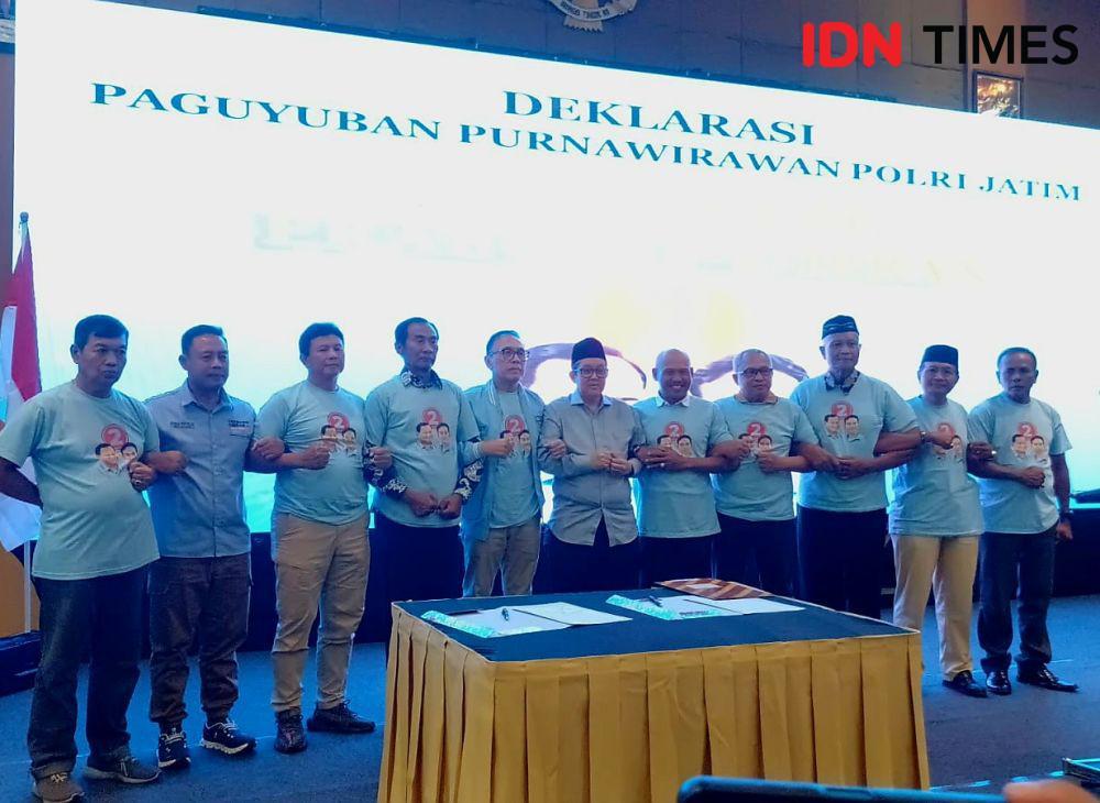 Eks Wakapolri Pimpin Paguyuban Polri Jatim Dukung Prabowo - Gibran