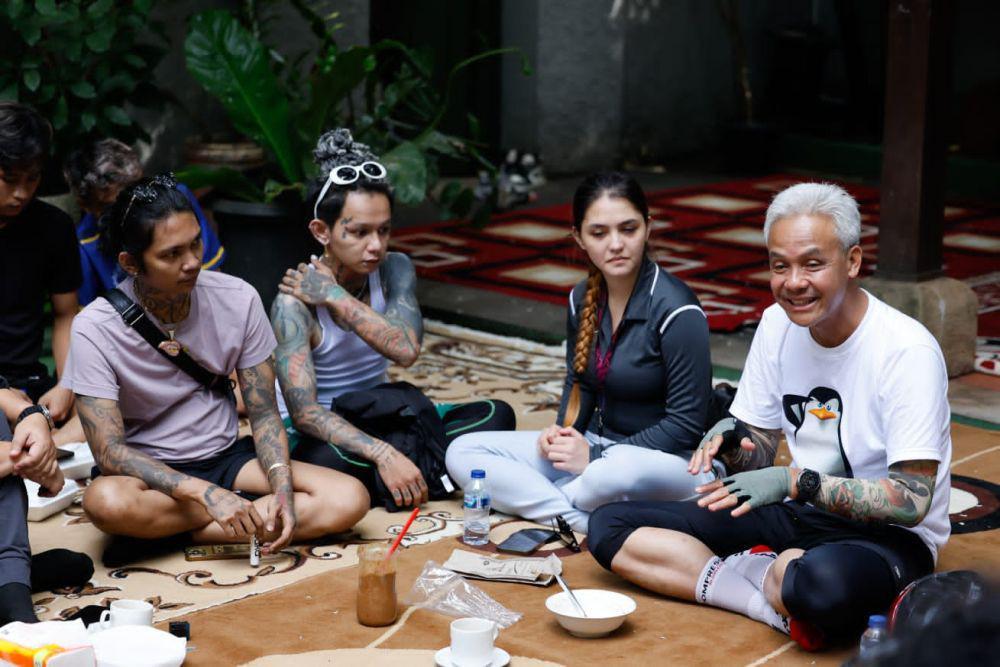 Kumpul Bareng Young Lex, Ganjar Disebut Berpihak ke Generasi Muda