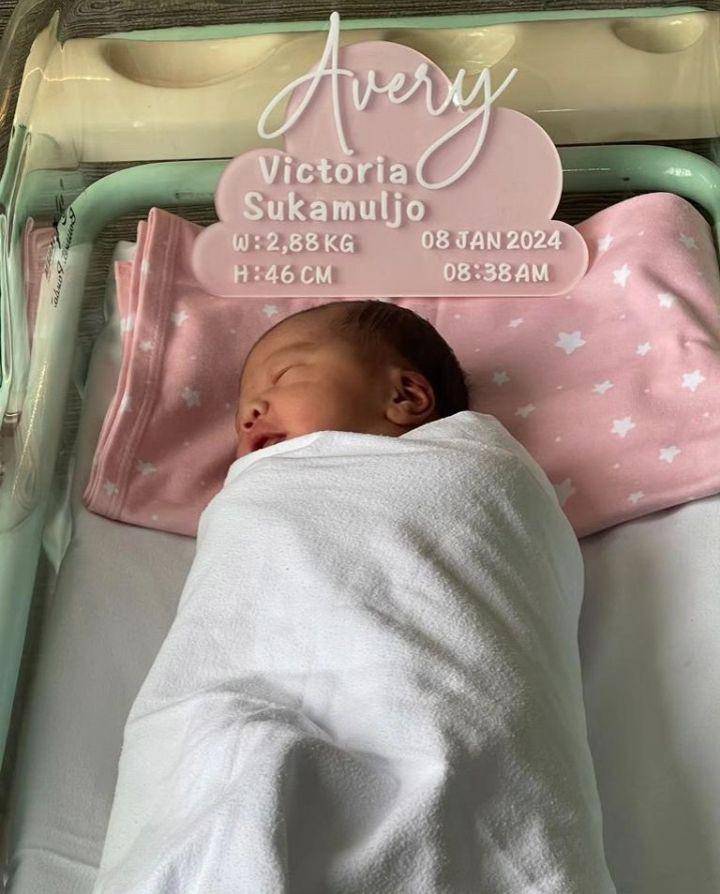 Potret baby Avery (Instagram.com/hary.tanoesoedibjo)