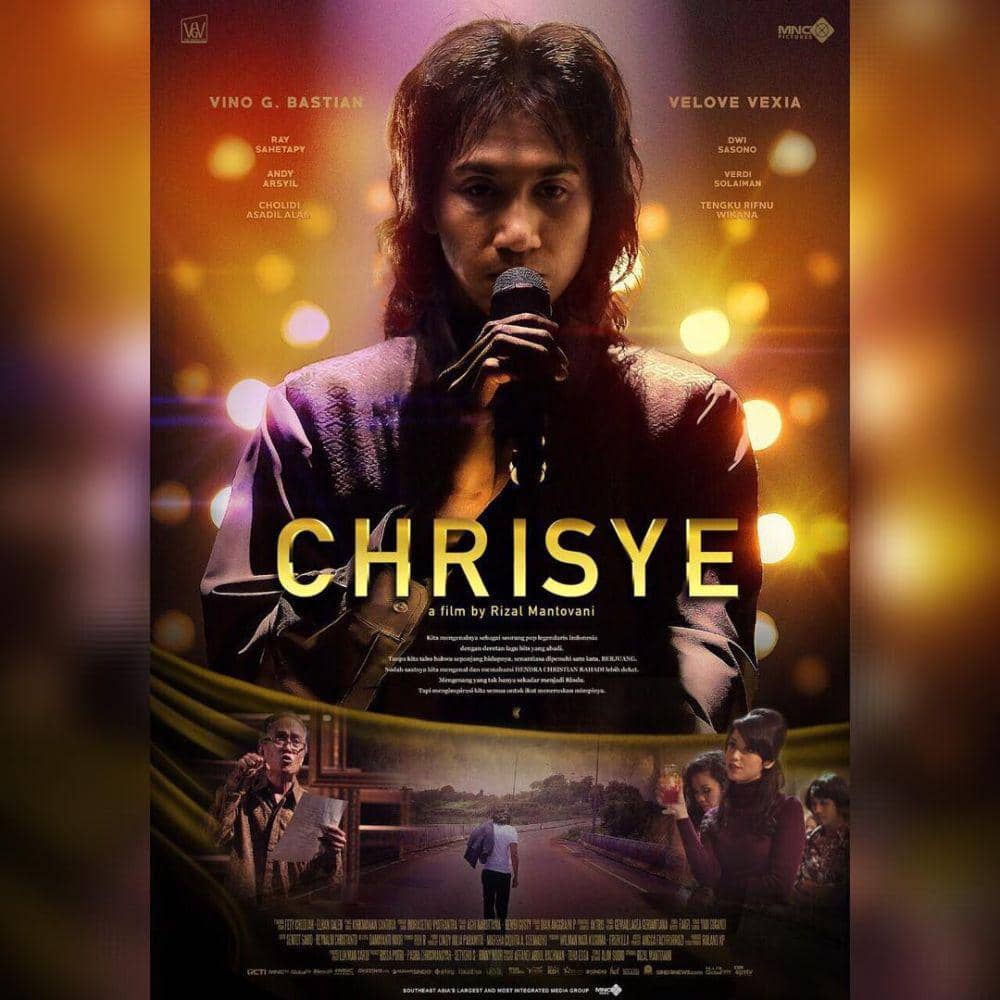 poster Film Chrisye yang dibintangi oleh Vino G. Bastian (instagram.com/vinogbastian__)