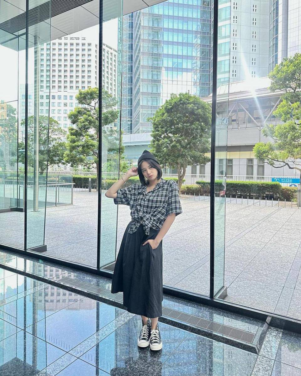 ide daily outfit JKT48  (instagram.com/jkt48.zee)