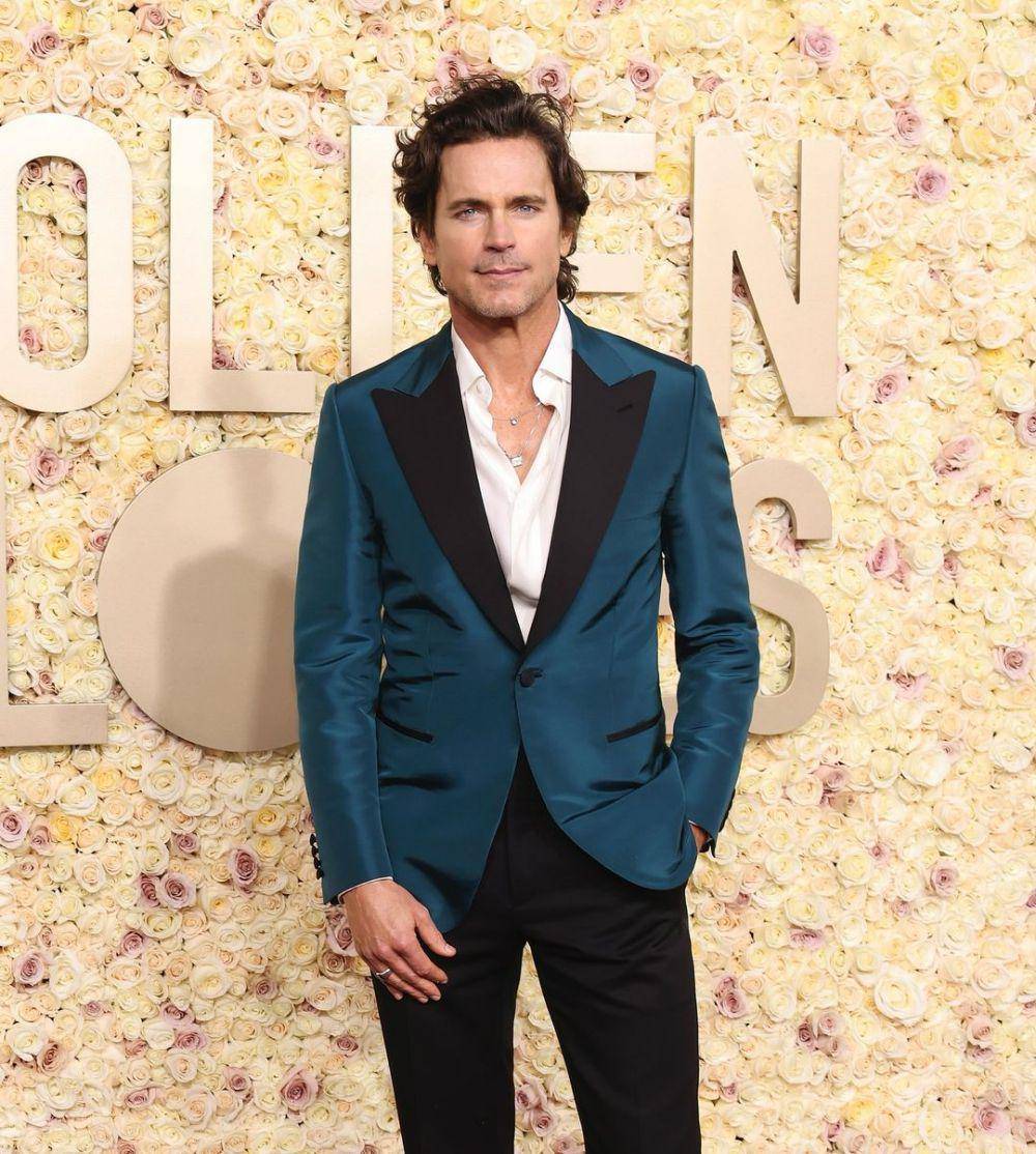 Potret Matt Boomer di Golden Globes 2024 (instagram.com/brioni_official)