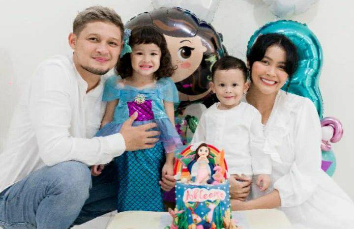 9 Potret Ultah ke-3 Akleema, Putri Bunga Jelitha yang Jadi Mermaid!