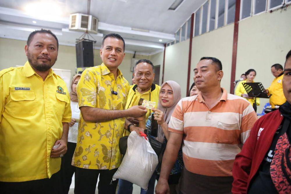 Pasar Murah di Jambur Namaken, Jalan Jamin Ginting Medan, Senin (8/1/2024). (Dok. IDN Times)