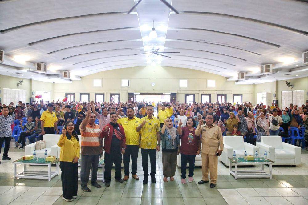 Pasar Murah di Jambur Namaken, Jalan Jamin Ginting Medan, Senin (8/1/2024). (Dok. IDN Times)