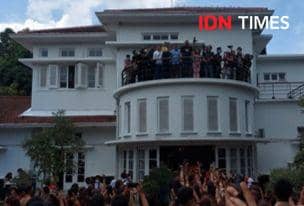 Ganjar Pranowo saat meresmikan Heterospace Purwokerto tahun 2022 lalu.(IDN Times/Tangkapan layar).