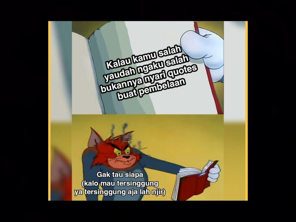 7 Meme Tom Emosi Baca Komentar Orang, Bawaannya Pengen Ngamuk Terus!