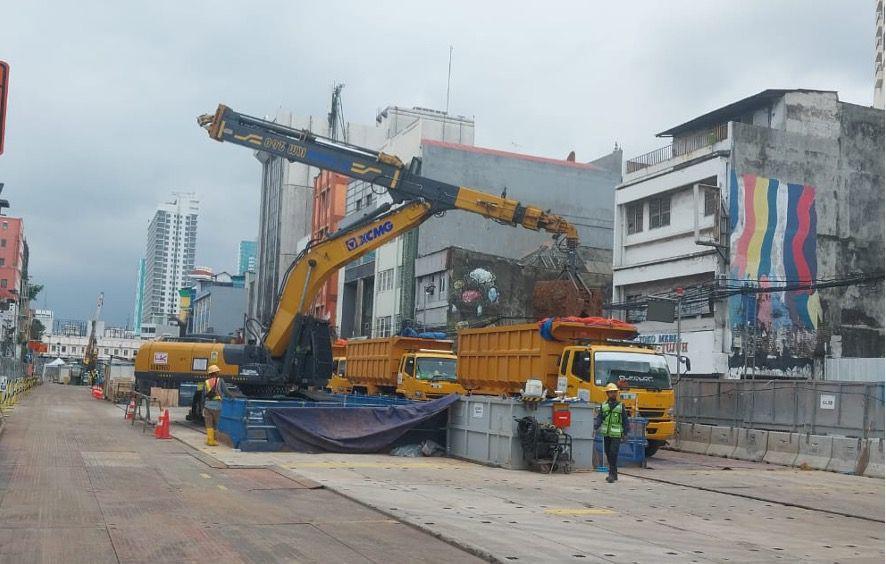 Begini Kabar Terbaru Proyek MRT Glodok-Kota