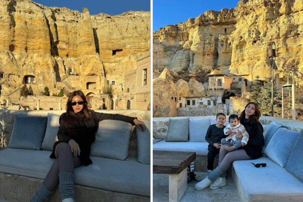 potret Jessica Iskandar dan keluarga sewa penginapan unik di Turki (instagram.com/inijedar)