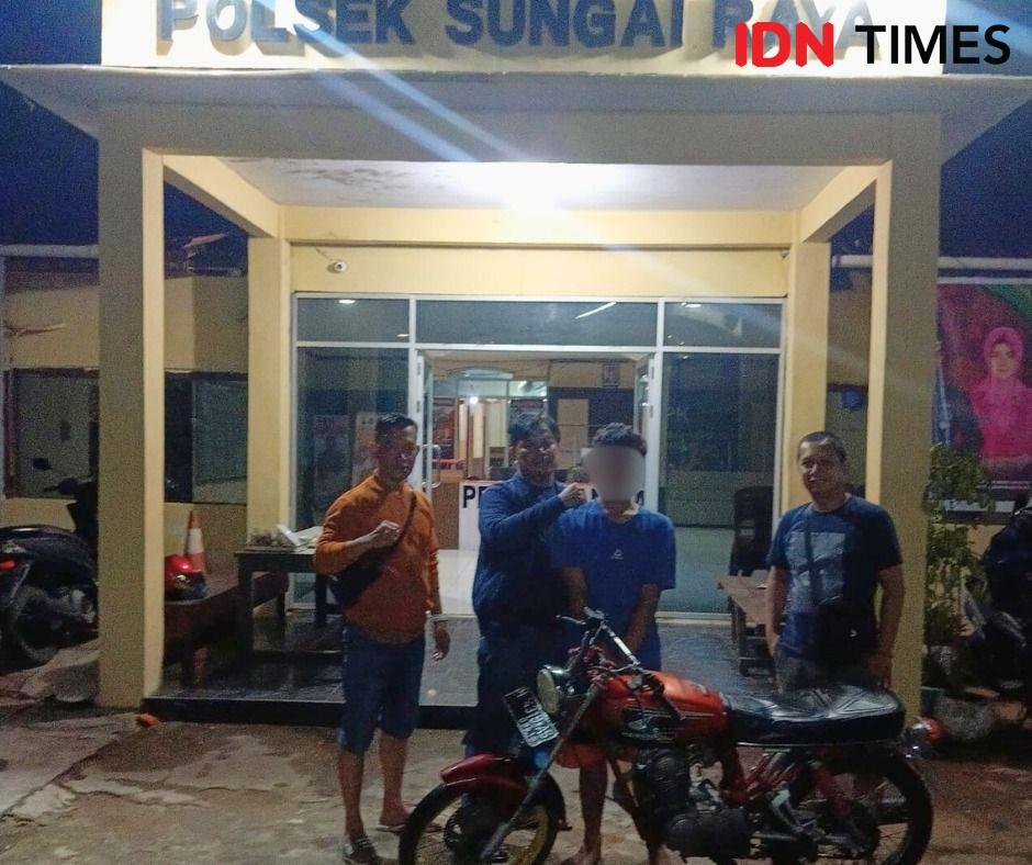 Sakau untuk Nyabu, Pecandu di Kubu Raya Malah Nekat Curi Motor