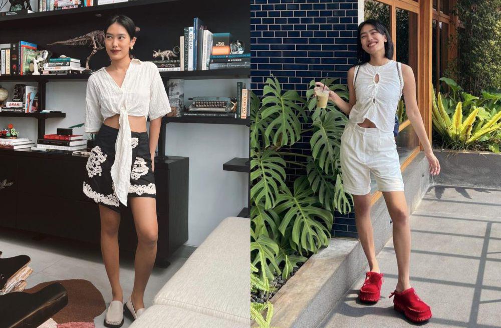 7 Ide Styling Outfit Putih Agar Gak Boring ala Alika Islamadina
