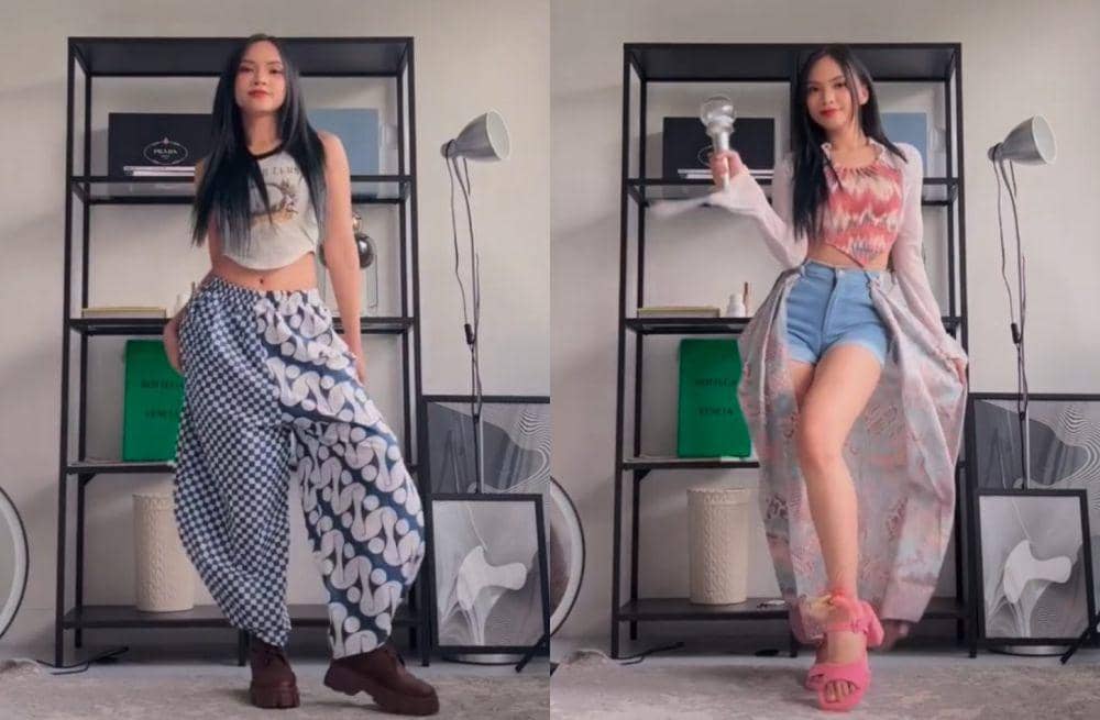 7 Referensi Mix and Match Outfit Batik Modern ala Asyifa Nadya, Edgy!