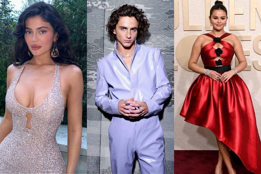 Benarkah Selena Gomez Ngomongin Timothee-Kylie di Golden Globes?