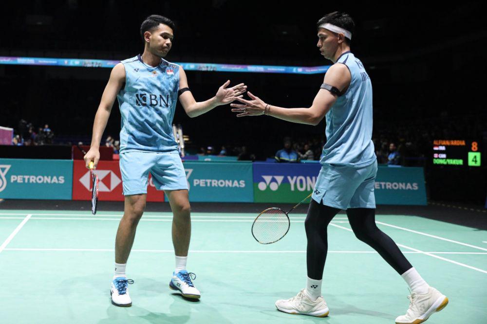 Fajar/Rian Menang Mudah di 16 Besar Malaysia Open 2024