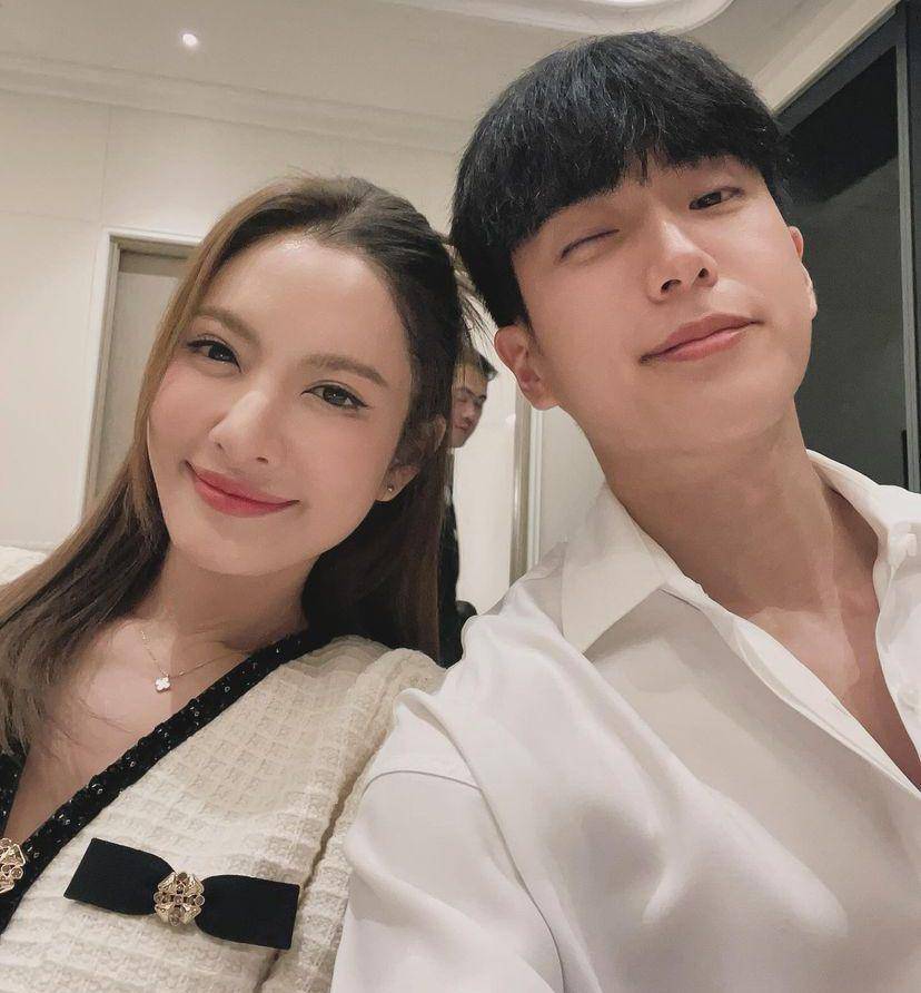 potret Chanon Santinatornkul bersama Aff Taksaorn (instagram.com/nonkul)