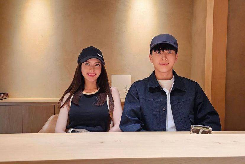 potret Chanon Santinatornkul bersama Aff Taksaorn (instagram.com/nonkul)