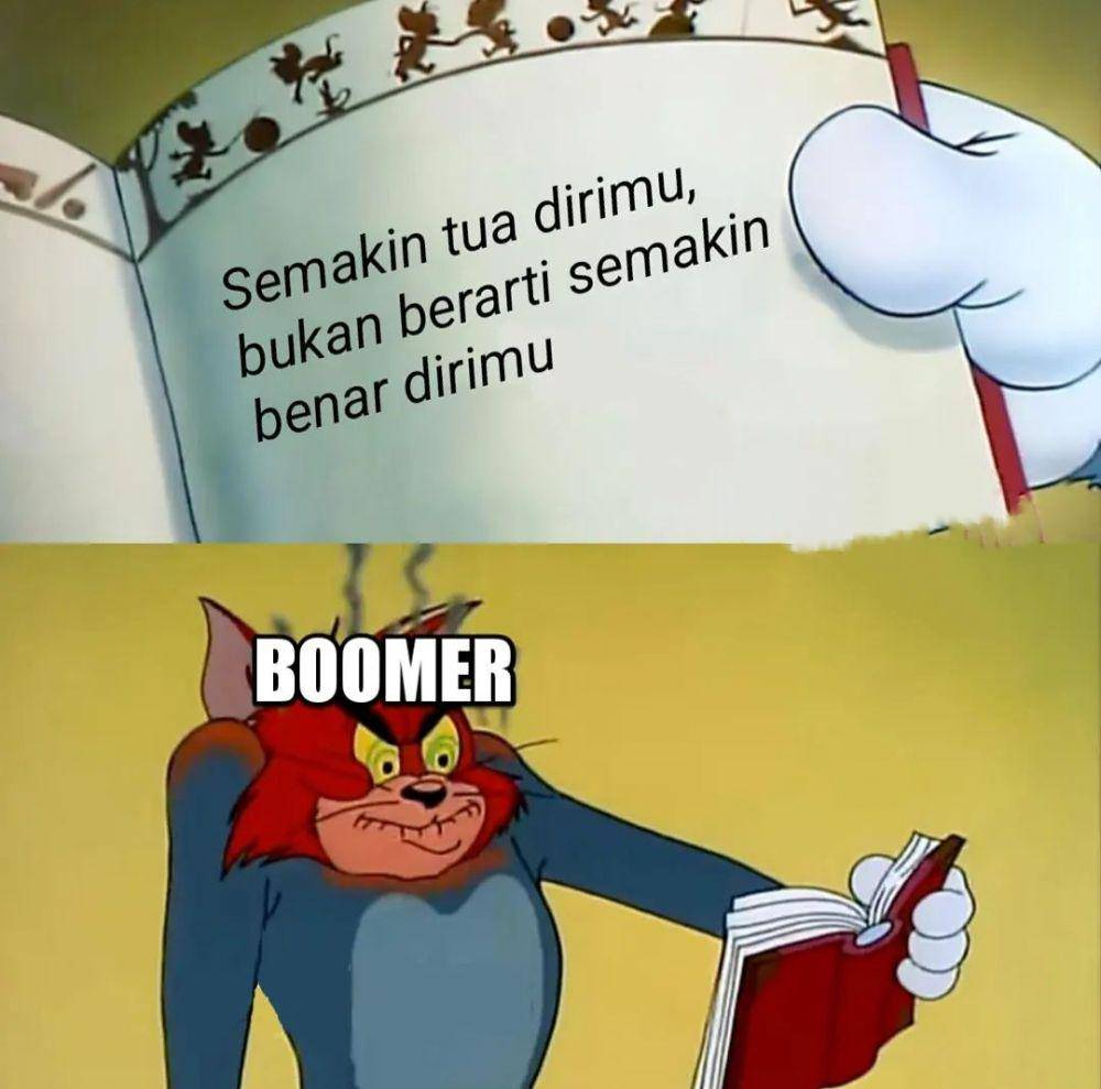 meme Tom emosi (instagram.com/justinyamazaki)