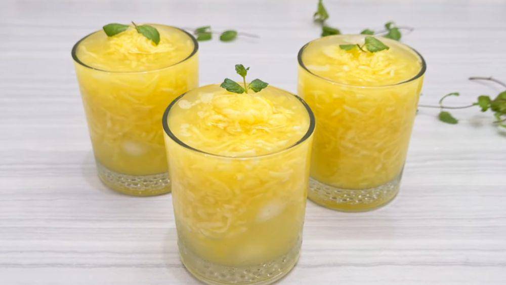 wedang kuweni nata decoco (YouTube.com/Lidya Tjahjadi)